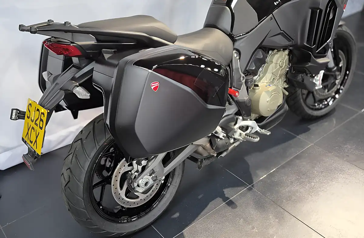 Used 2026 Ducati Multistrada V4S Travel & Radar Thrilling Black - Interior and Exterior details 2