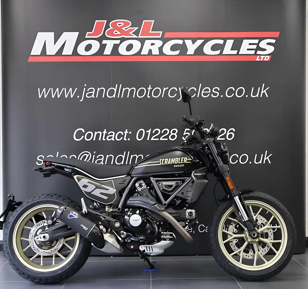 Used 2026 Ducati Scrambler Full Throttle Black - Front View