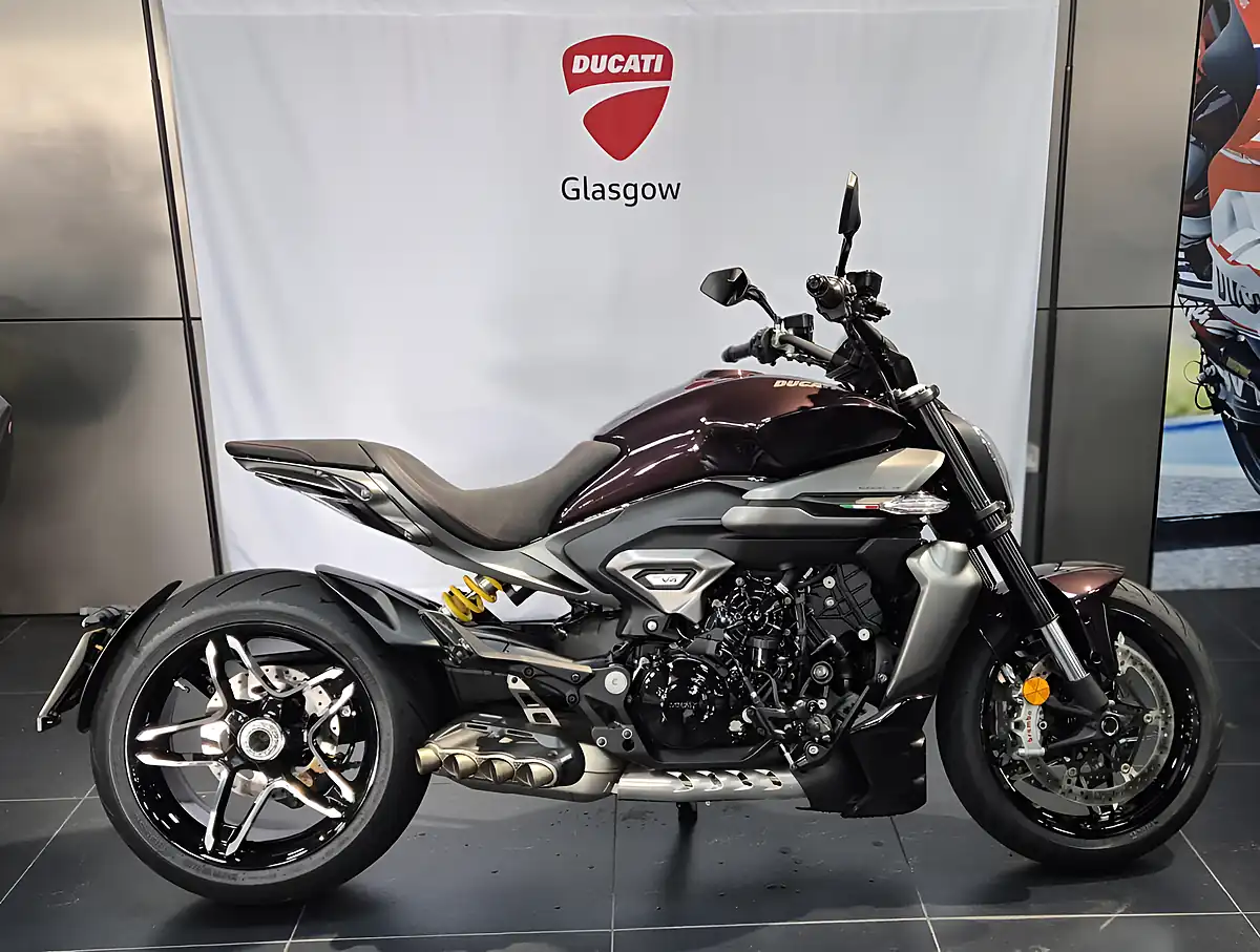 Used 2026 Ducati X-Diavel V4 Black Lava Black Lava - Front View
