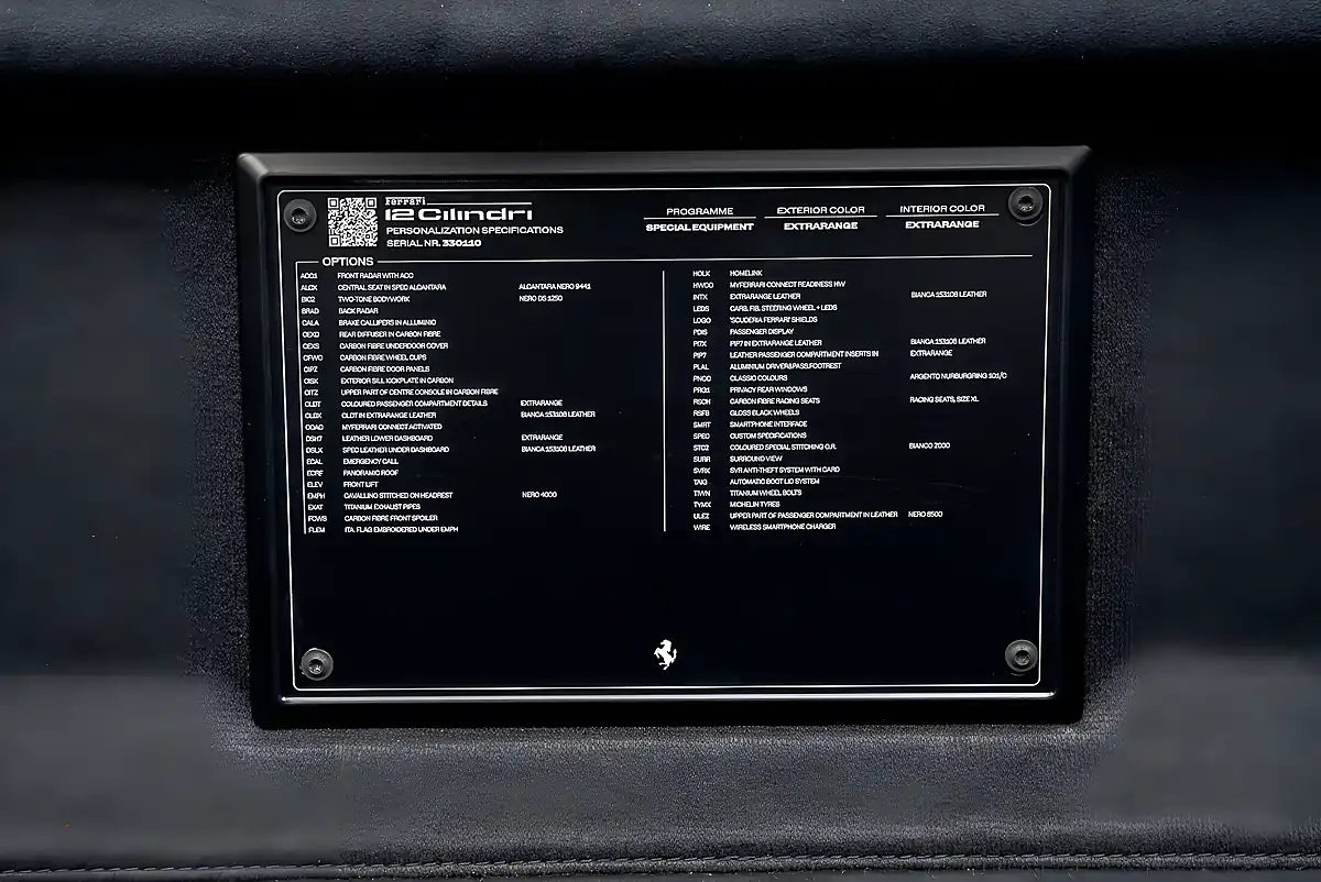 Used 2026 Ferrari 12Cilindri Cavallino Argento Nurburgring - Interior and Exterior details 20