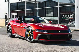 Used 2026 Ferrari 12Cilindri Spider Rosso Fuoco - Interior and Exterior details 12