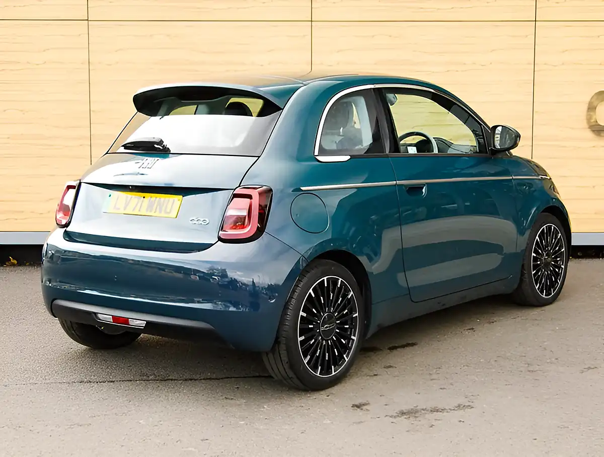 Used 2026 Fiat 500e La Prima Ocean Green - Interior and Exterior details 2