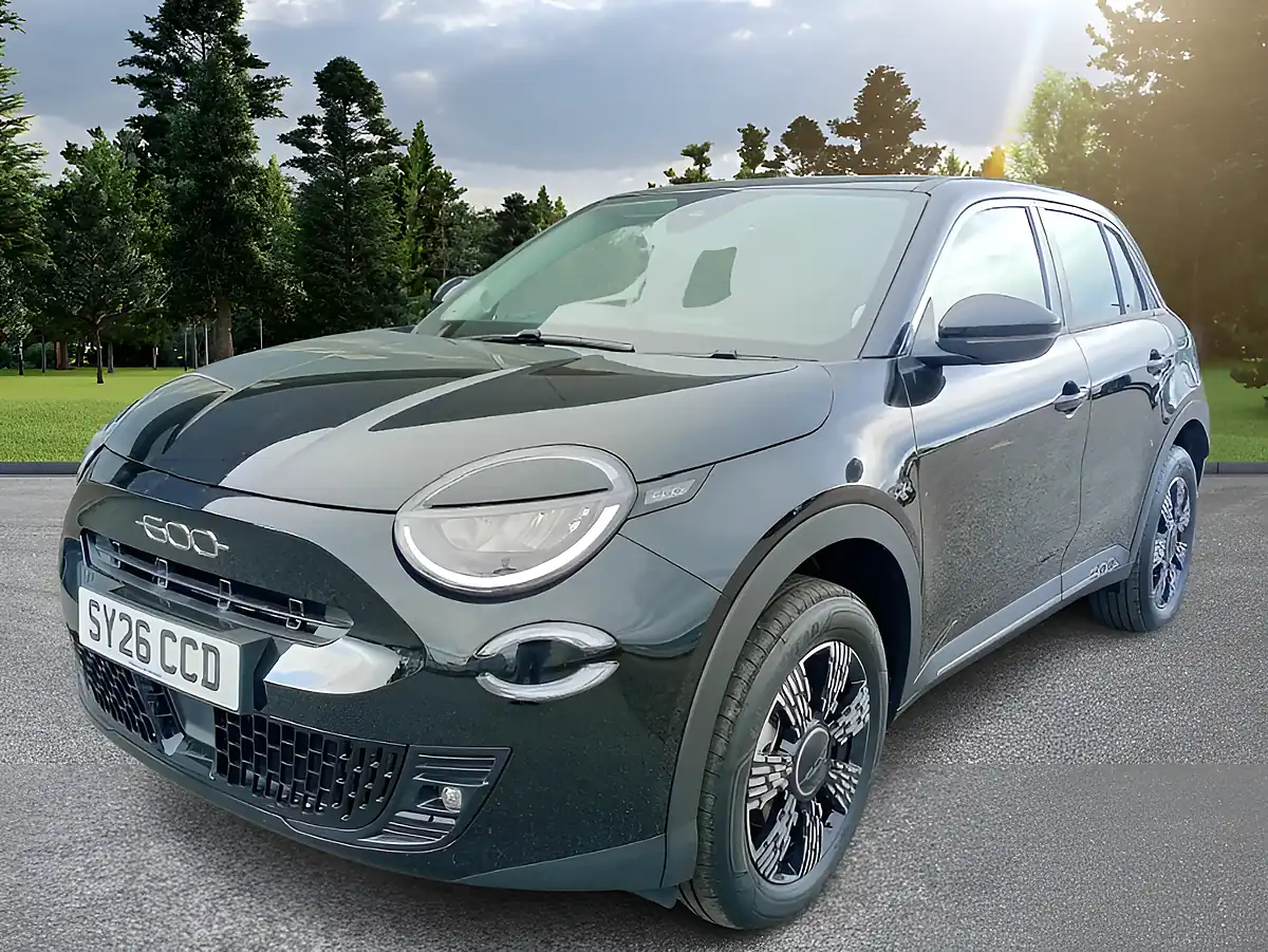 Used 2026 Fiat 600 Black - Front View