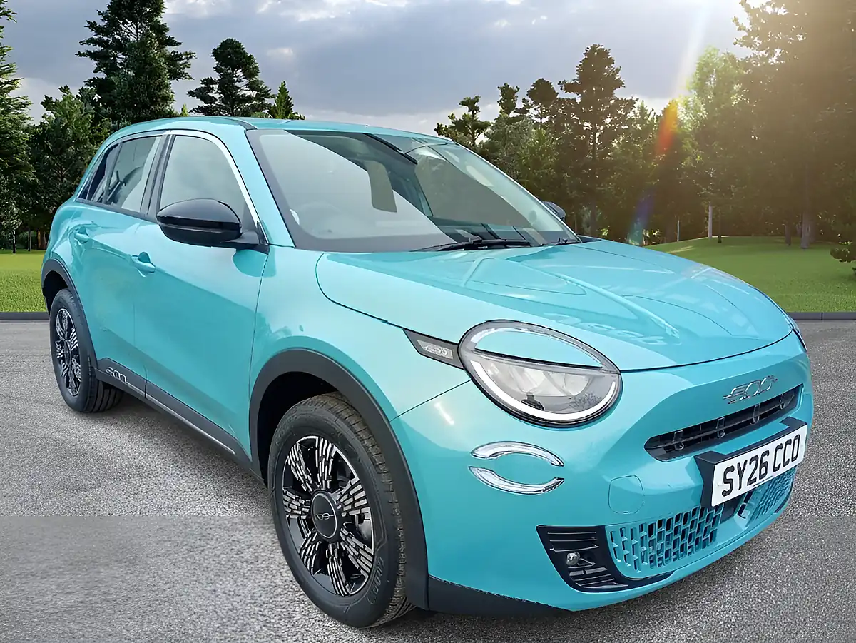 Used 2026 Fiat 600 Blue - Front View