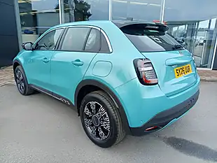Used 2026 Fiat 600 Blue - Interior and Exterior details 3