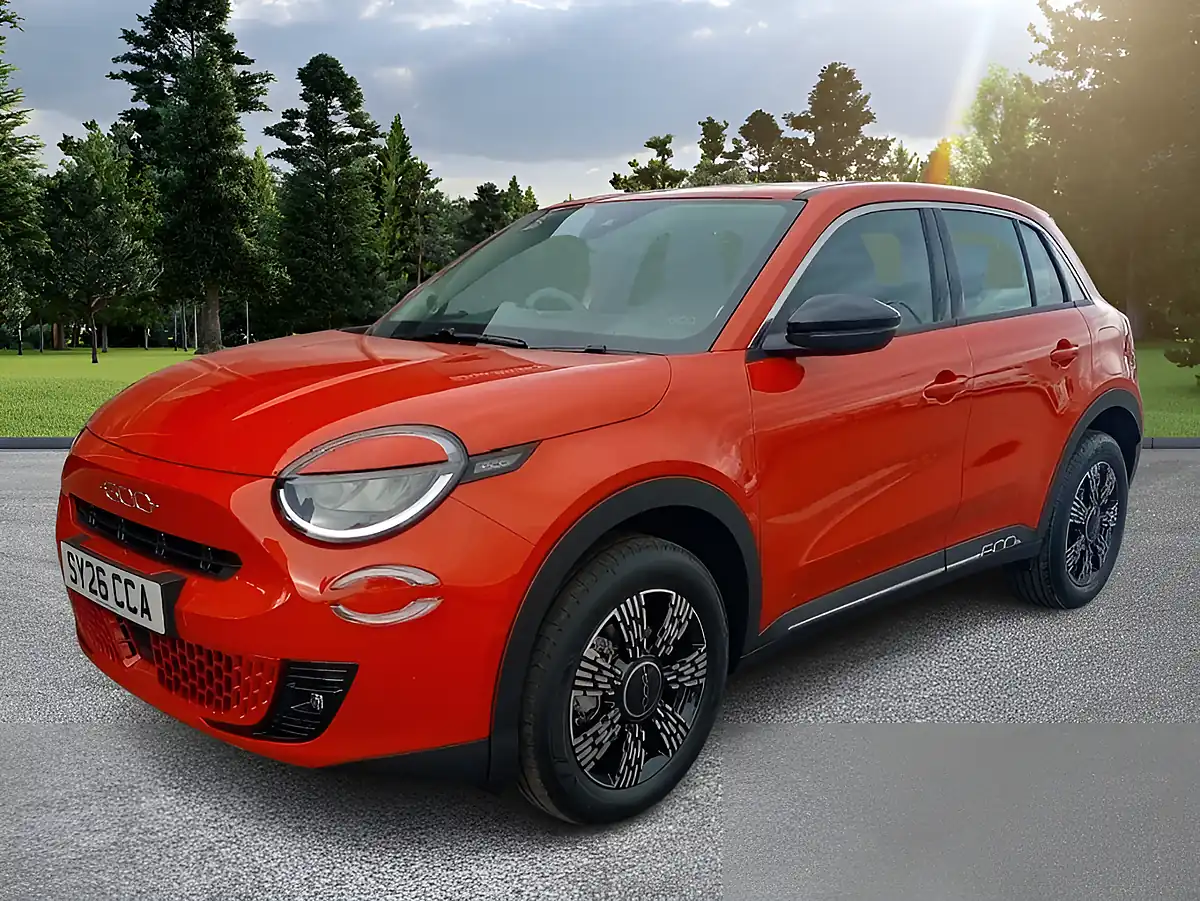 Used 2026 Fiat 600 Sunset Orange - Front View
