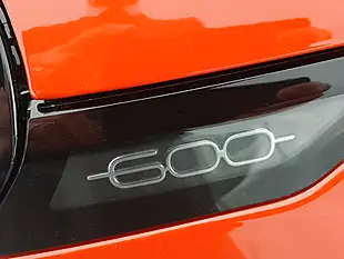 Used 2026 Fiat 600 Sunset Orange - Interior and Exterior details 15