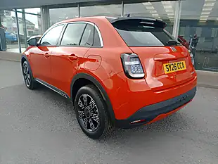 Used 2026 Fiat 600 Sunset Orange - Interior and Exterior details 2