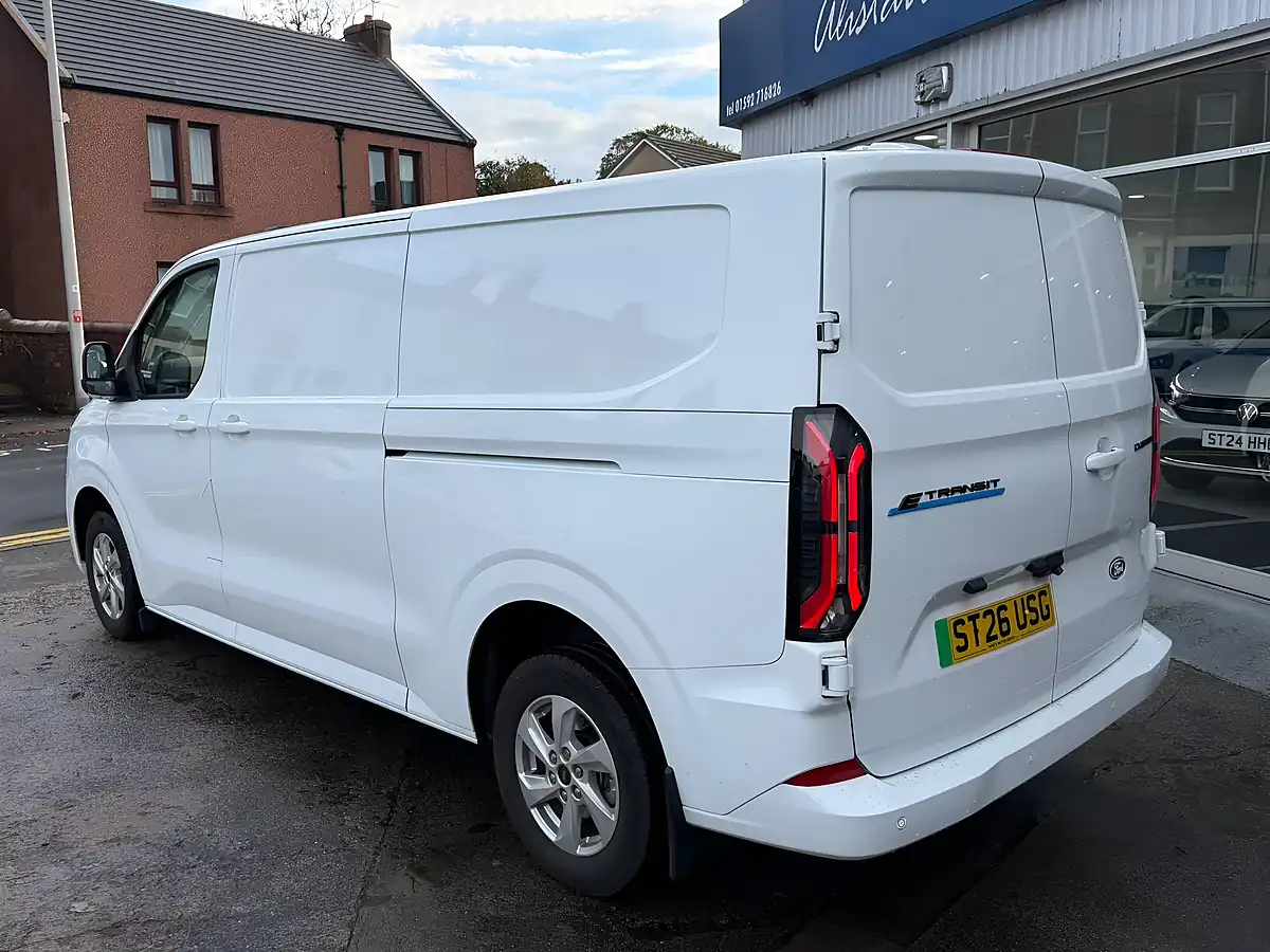 Used 2026 Ford E-Transit Custom Limited White - Interior and Exterior details 10