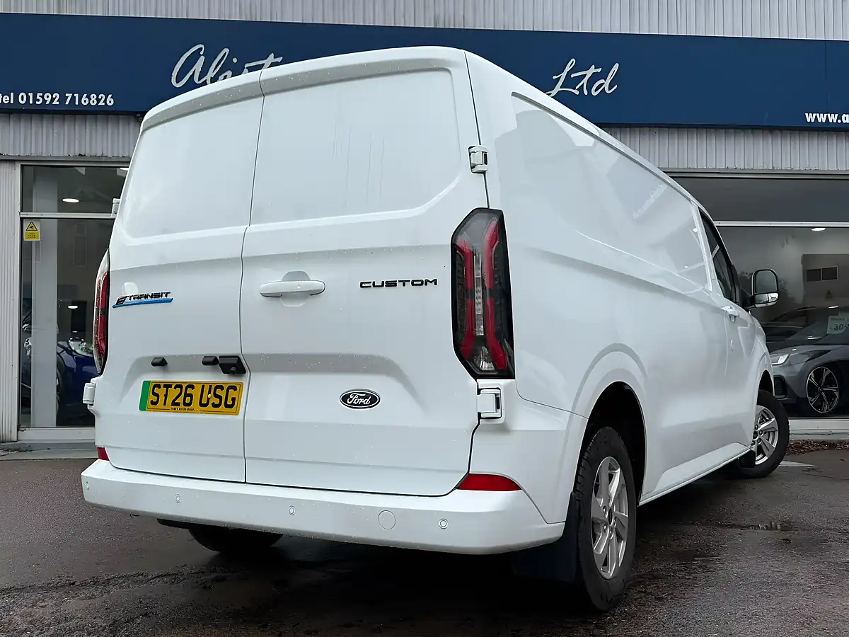 Used 2026 Ford E-Transit Custom Limited White - Interior and Exterior details 11
