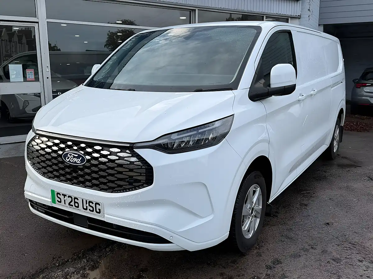 Used 2026 Ford E-Transit Custom Limited White - Interior and Exterior details 9