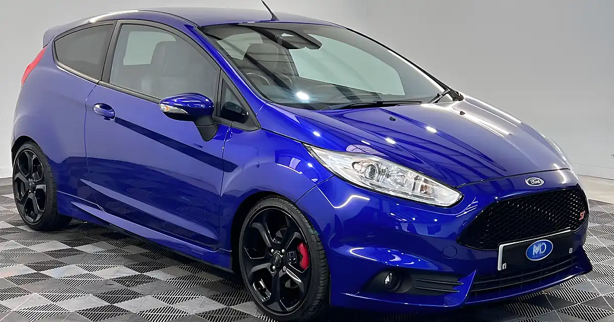 Used 2026 Ford Fiesta ST-3 Blue - Front View
