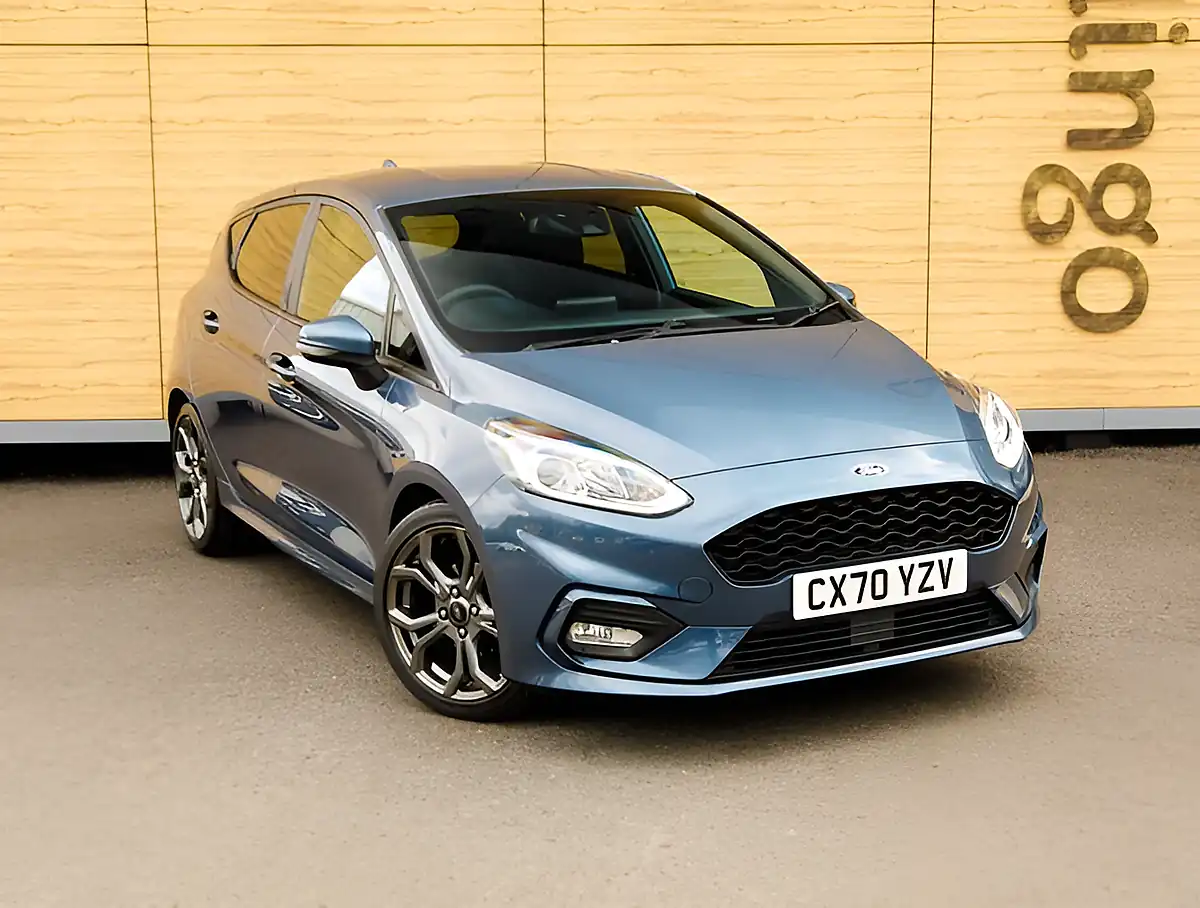 Used 2026 Ford Fiesta ST-Line Edition Blue - Front View