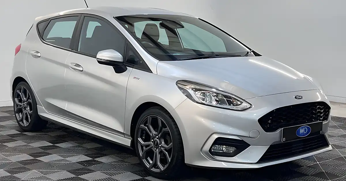 Used 2026 Ford Fiesta ST-Line Silver - Front View