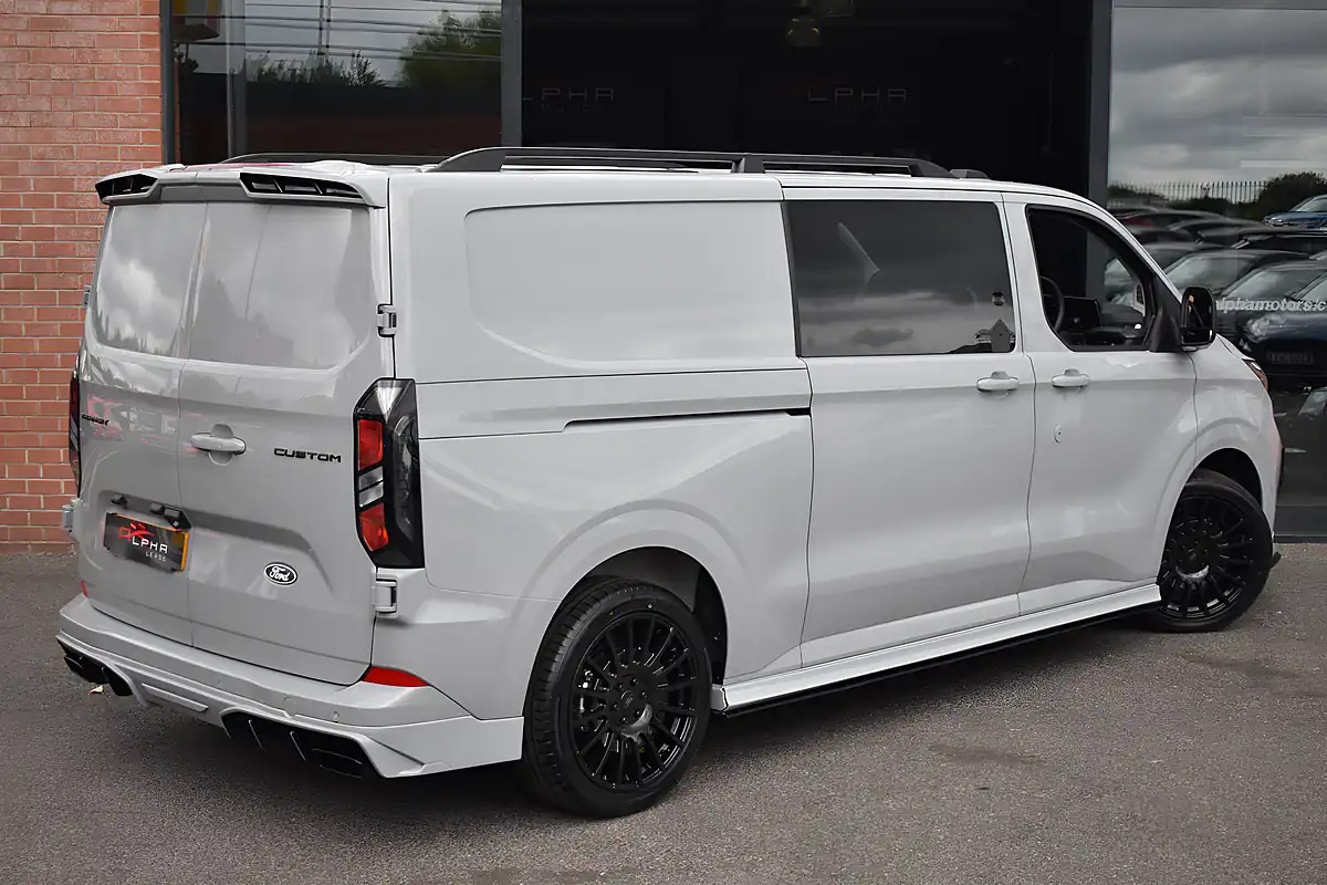 Used 2026 Ford Transit Custom Limited Crew Van Double Cab Grey Matter - Interior and Exterior details 5