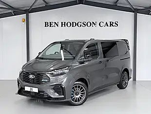 Used 2026 Ford Transit Custom Ms-Rt Crew Van Blue - Interior and Exterior details 2