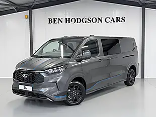 Used 2026 Ford Transit Custom Ms-Rt Crew Van Blue - Interior and Exterior details 4
