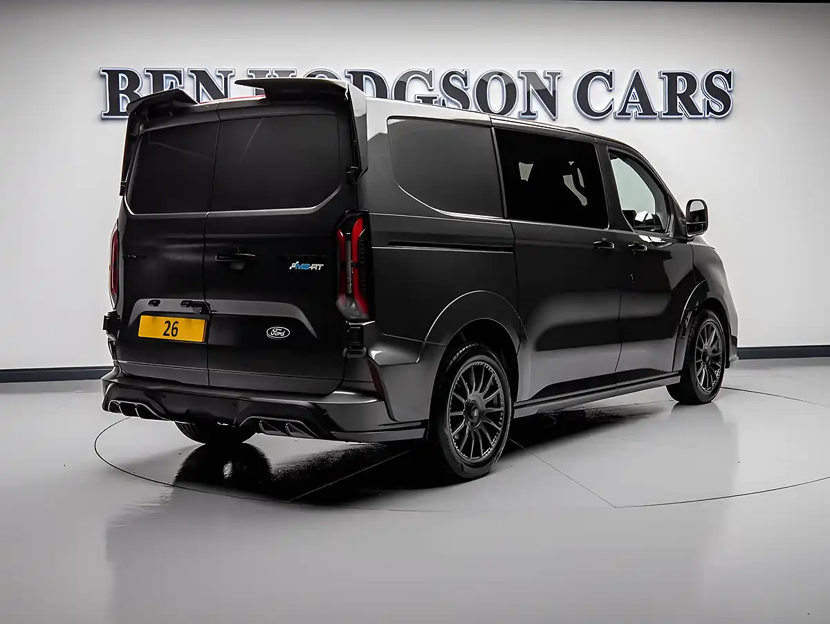 Used 2026 Ford Transit Custom Ms-Rt Crew Van Double Cab Grey - Interior and Exterior details 3