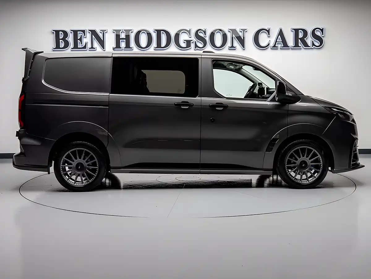 Used 2026 Ford Transit Custom Ms-Rt Crew Van Double Cab Grey - Interior and Exterior details 6
