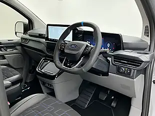 Used 2026 Ford Transit Custom Ms-Rt Crew Van Double Cab Grey - Interior and Exterior details 11