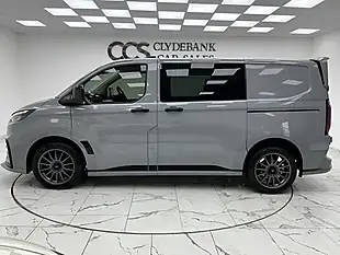 Used 2026 Ford Transit Custom Ms-Rt Crew Van Double Cab Grey - Interior and Exterior details 4