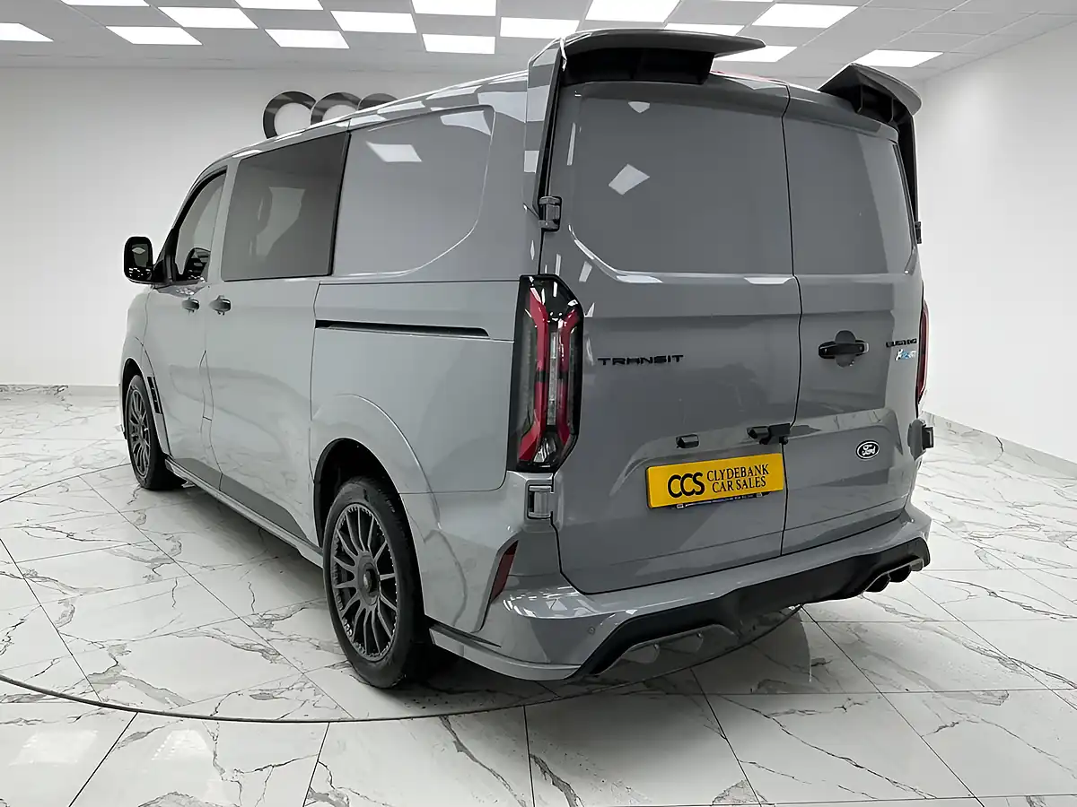 Used 2026 Ford Transit Custom Ms-Rt Crew Van Double Cab Grey - Interior and Exterior details 5