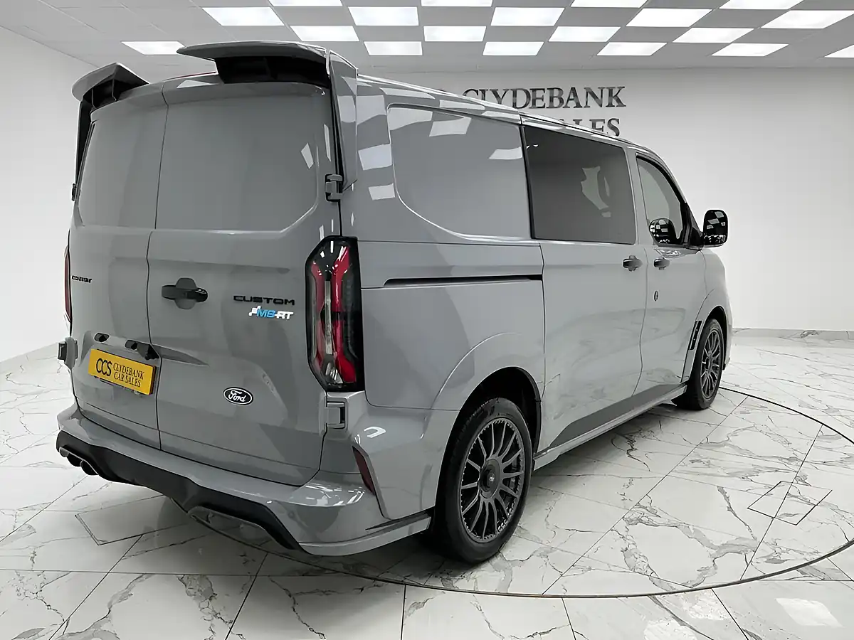 Used 2026 Ford Transit Custom Ms-Rt Crew Van Double Cab Grey - Interior and Exterior details 7