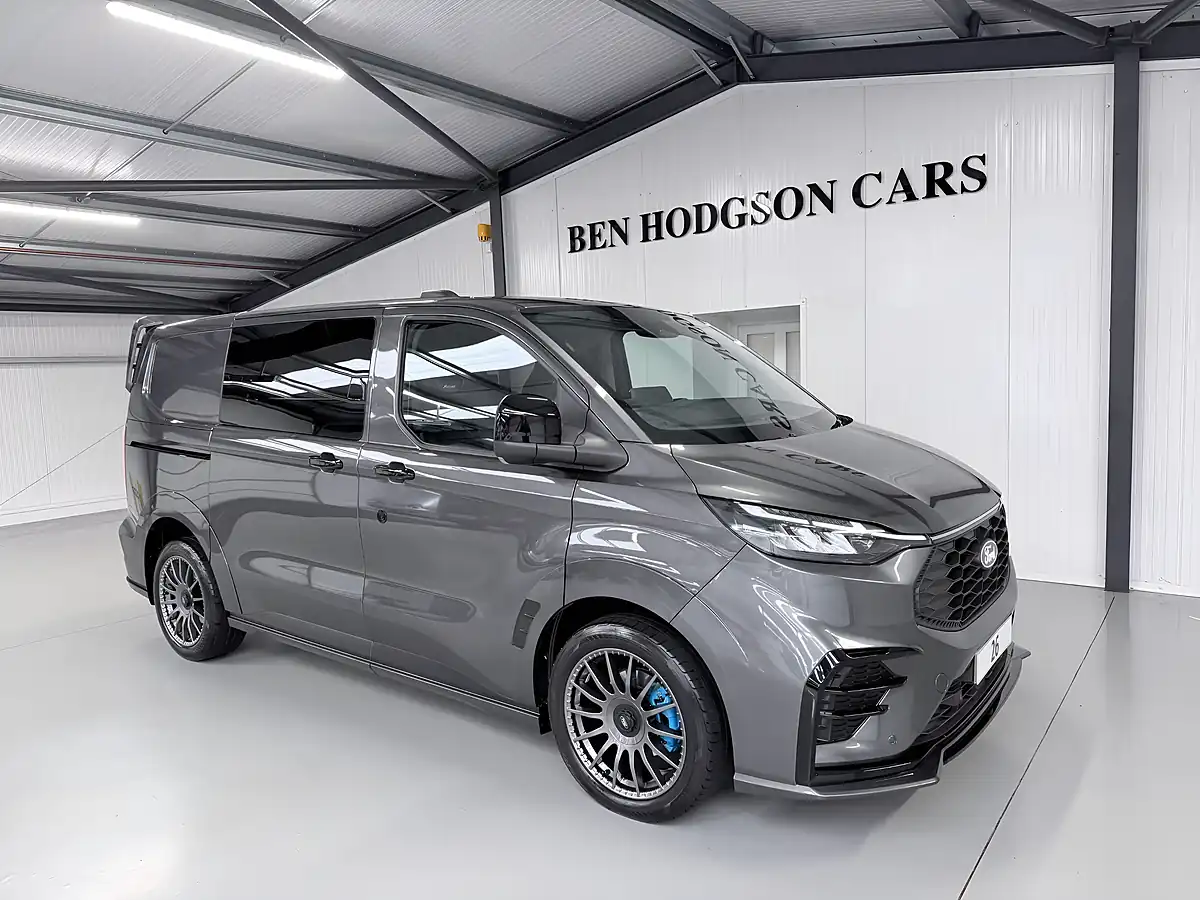 Used 2026 Ford Transit Custom Ms-Rt Crew Van Double Cab Magnetic Grey Metallic - Interior and Exterior details 6