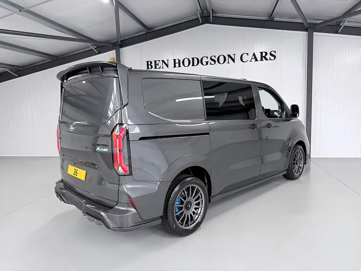 Used 2026 Ford Transit Custom Ms-Rt Crew Van Double Cab Magnetic Grey Metallic - Interior and Exterior details 8
