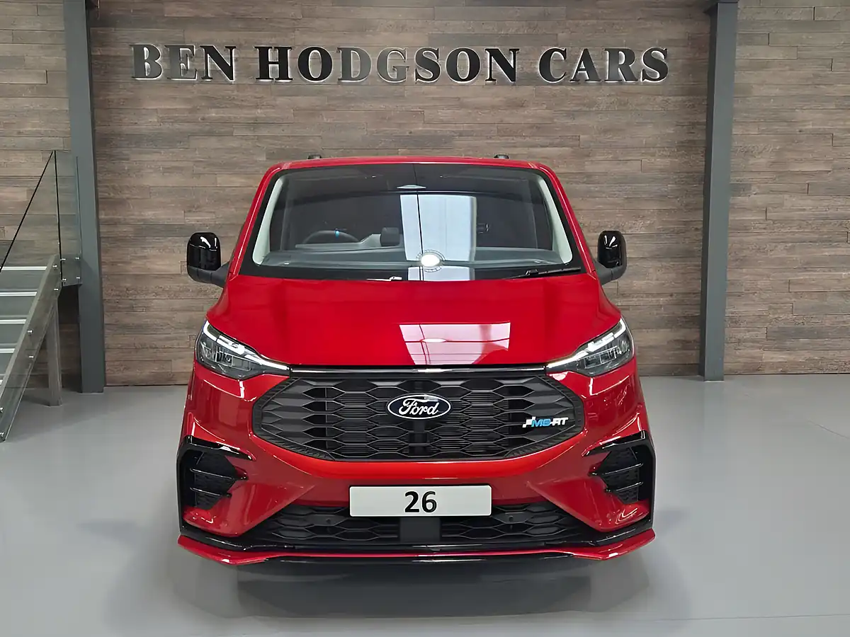 Used 2026 Ford Transit Custom Ms-Rt Ms-Rt Crew Van Double Cab Red - Interior and Exterior details 3