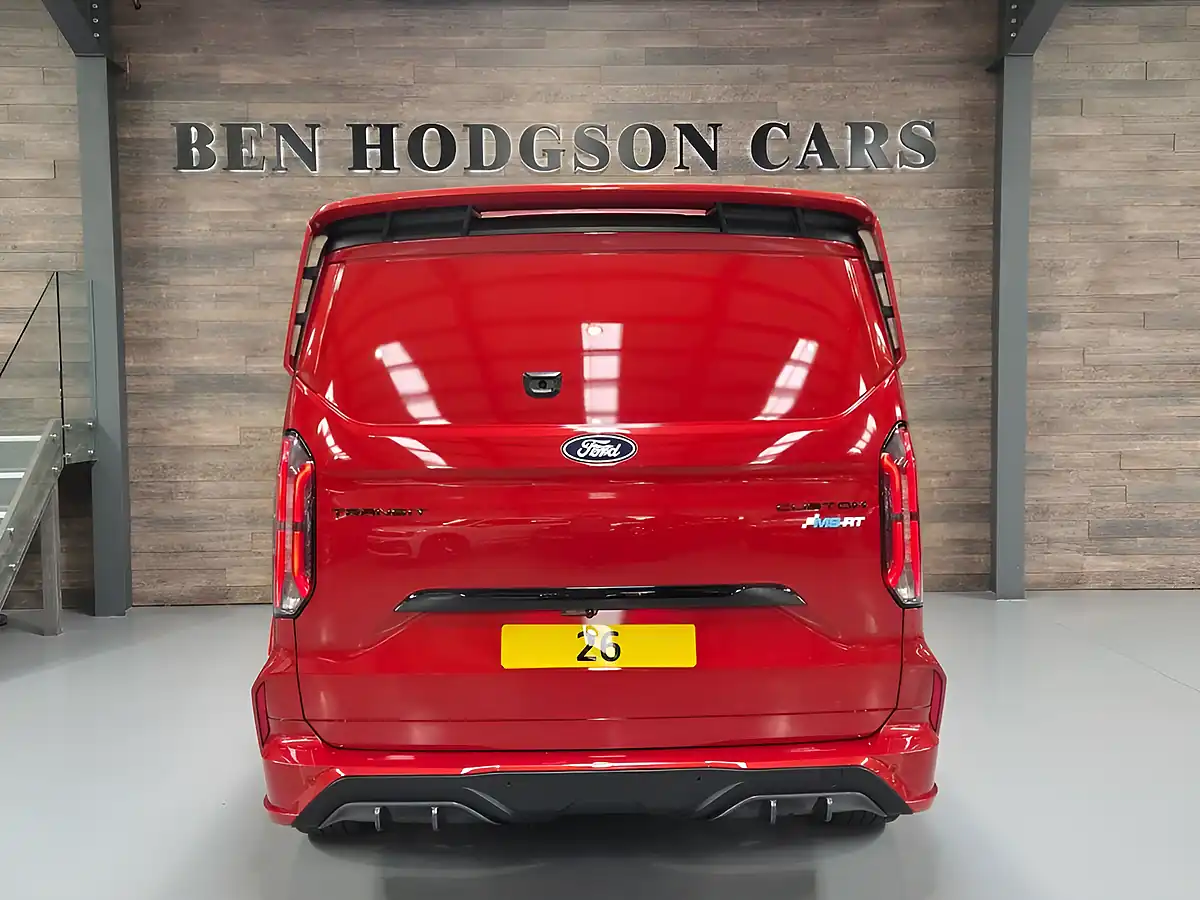 Used 2026 Ford Transit Custom Ms-Rt Ms-Rt Crew Van Double Cab Red - Interior and Exterior details 6