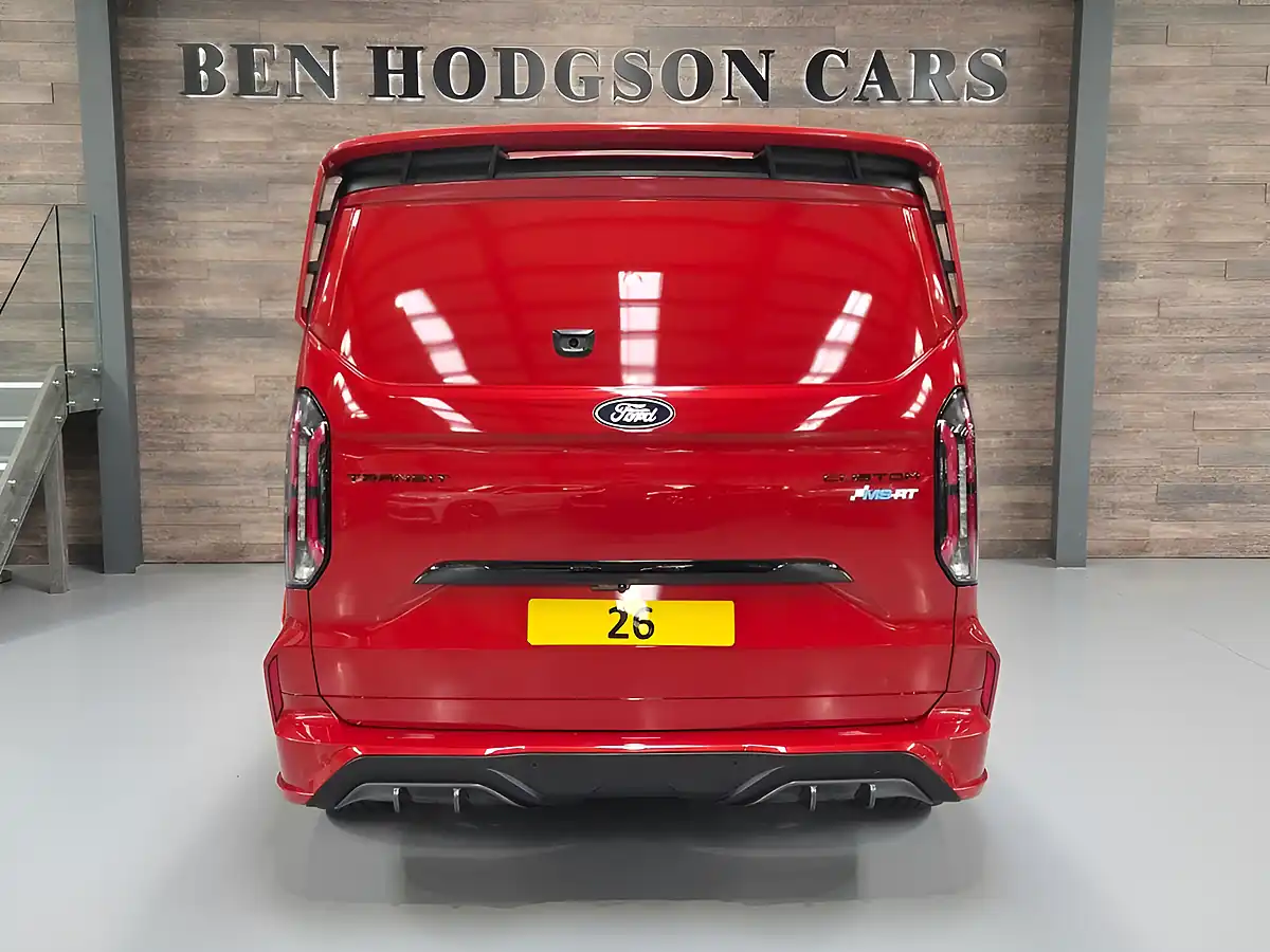 Used 2026 Ford Transit Custom Ms-Rt Ms-Rt Crew Van Double Cab Red - Interior and Exterior details 7
