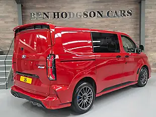 Used 2026 Ford Transit Custom Ms-Rt Ms-Rt Crew Van Double Cab Red - Interior and Exterior details 8