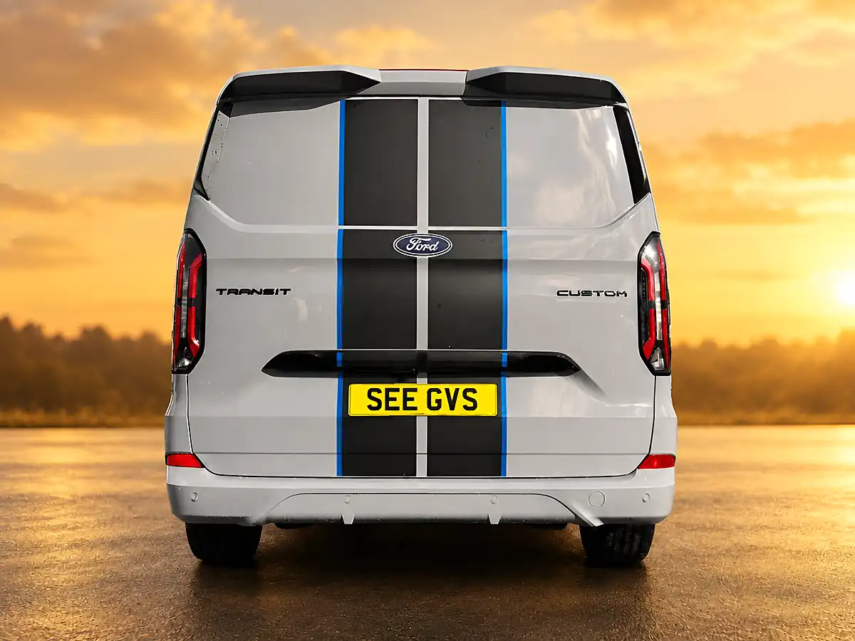 Used 2026 Ford Transit Custom Sport Crew Van Double Cab Grey - Interior and Exterior details 5