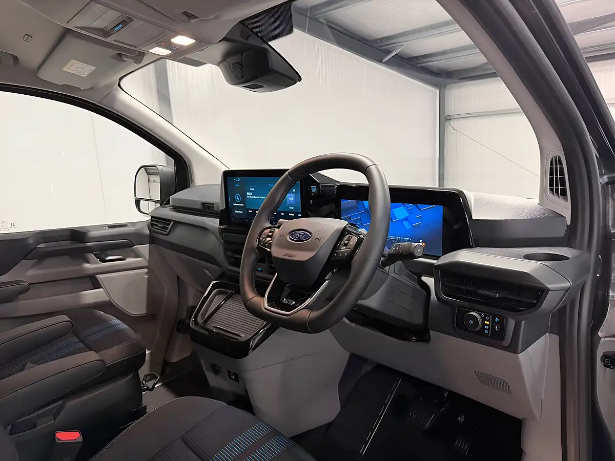 Used 2026 Ford Transit Custom Sport Crew Van Magnetic Grey Metallic - Interior and Exterior details 11