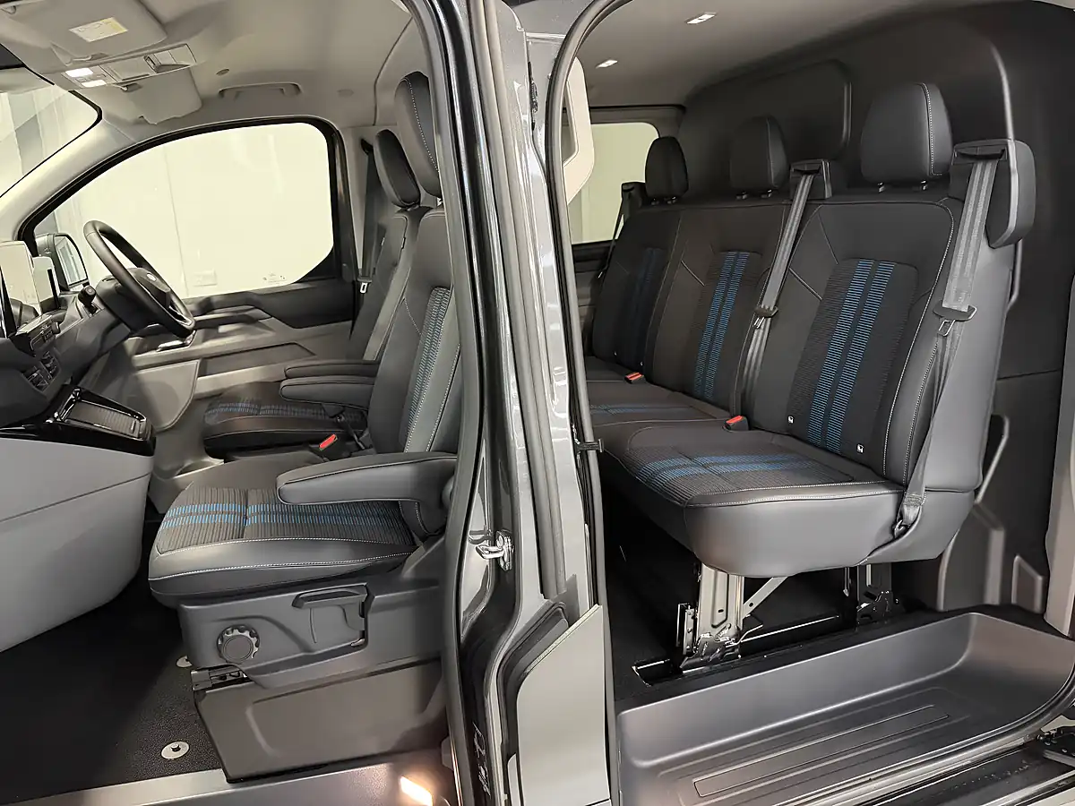 Used 2026 Ford Transit Custom Sport Crew Van Magnetic Grey Metallic - Interior and Exterior details 16