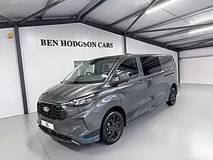 Used 2026 Ford Transit Custom Sport Crew Van Magnetic Grey Metallic - Interior and Exterior details 2