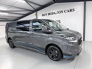 Used 2026 Ford Transit Custom Sport Crew Van Magnetic Grey Metallic - Interior and Exterior details 6