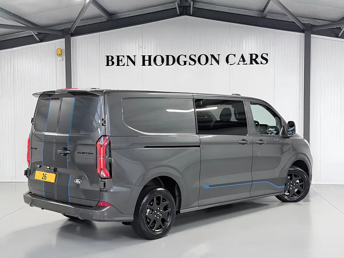 Used 2026 Ford Transit Custom Sport Crew Van Magnetic Grey Metallic - Interior and Exterior details 7