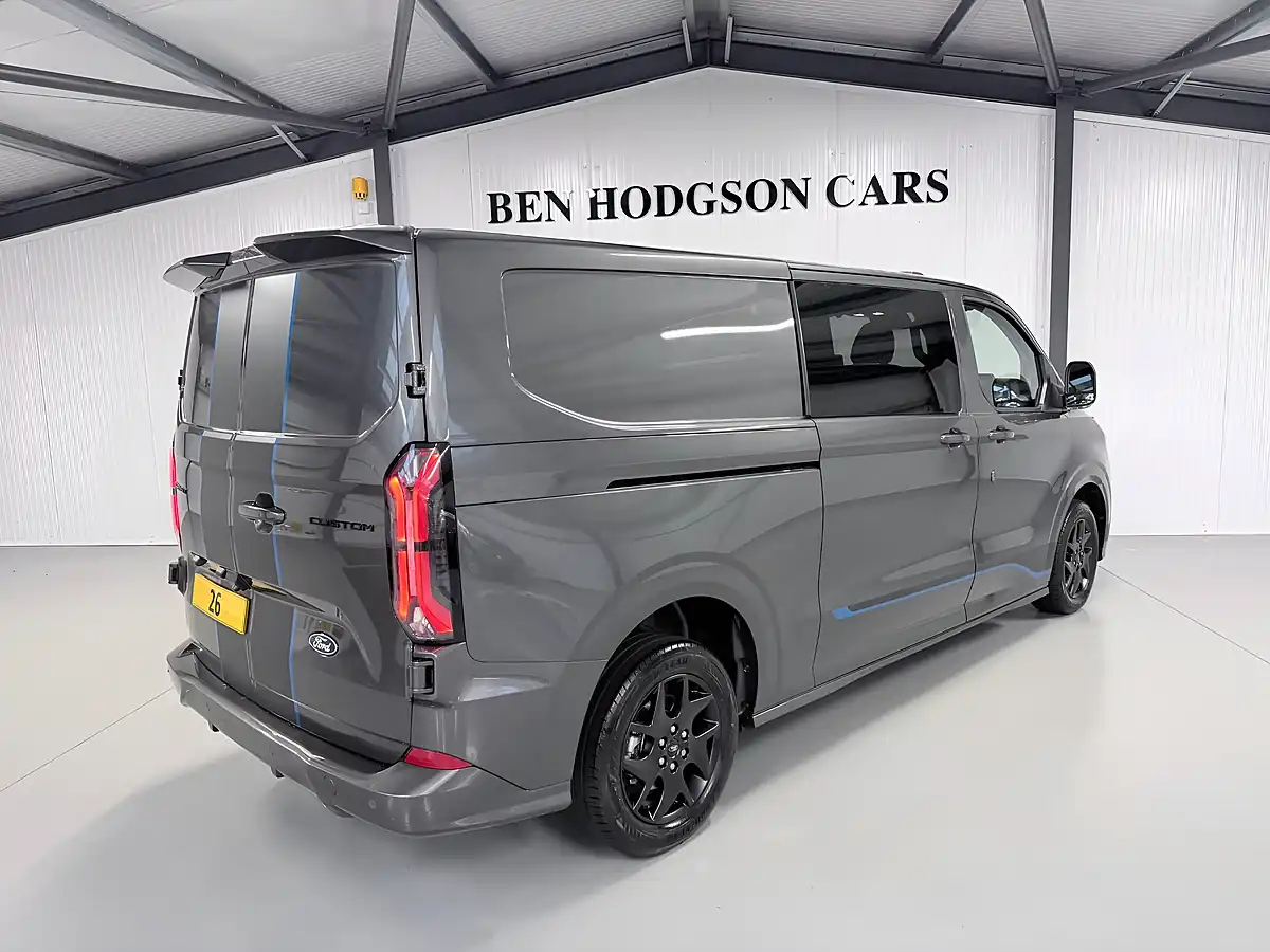 Used 2026 Ford Transit Custom Sport Crew Van Magnetic Grey Metallic - Interior and Exterior details 8
