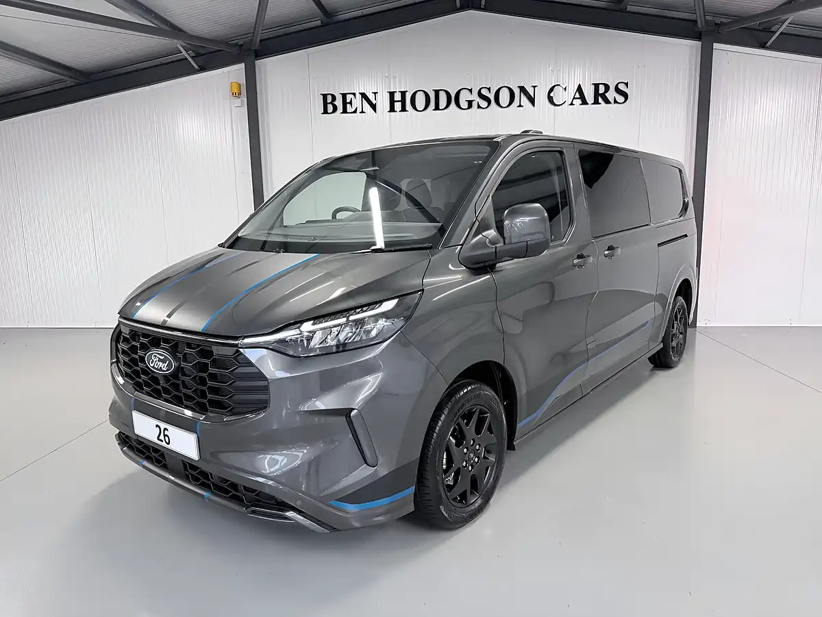 Used 2026 Ford Transit Custom Sport Crew Van Magnetic Grey Metallic - Interior and Exterior details 9