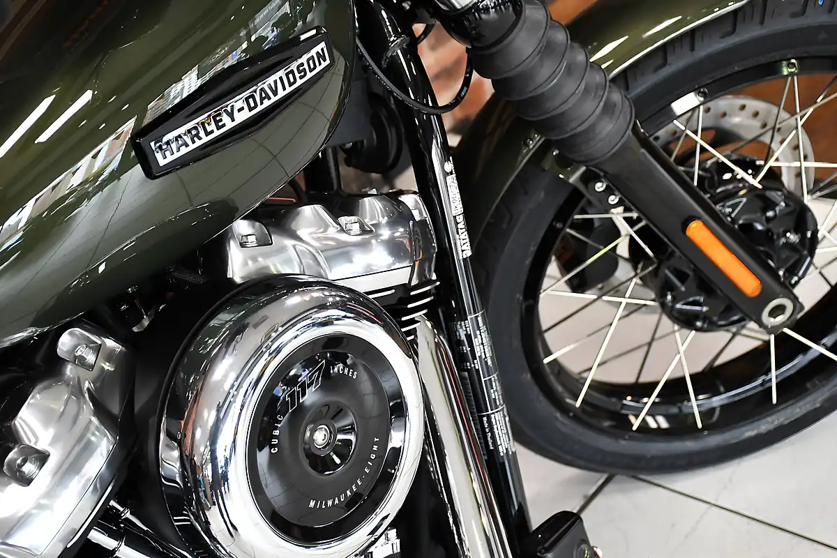 Used 2026 Harley-Davidson Street Bob Olive Steel Metal - Interior and Exterior details 3