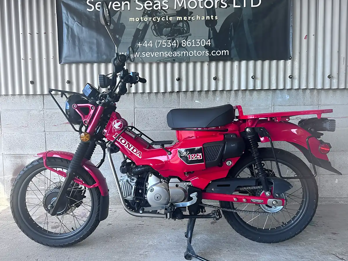 Used 2026 Honda ct125 Red - Interior and Exterior details 9