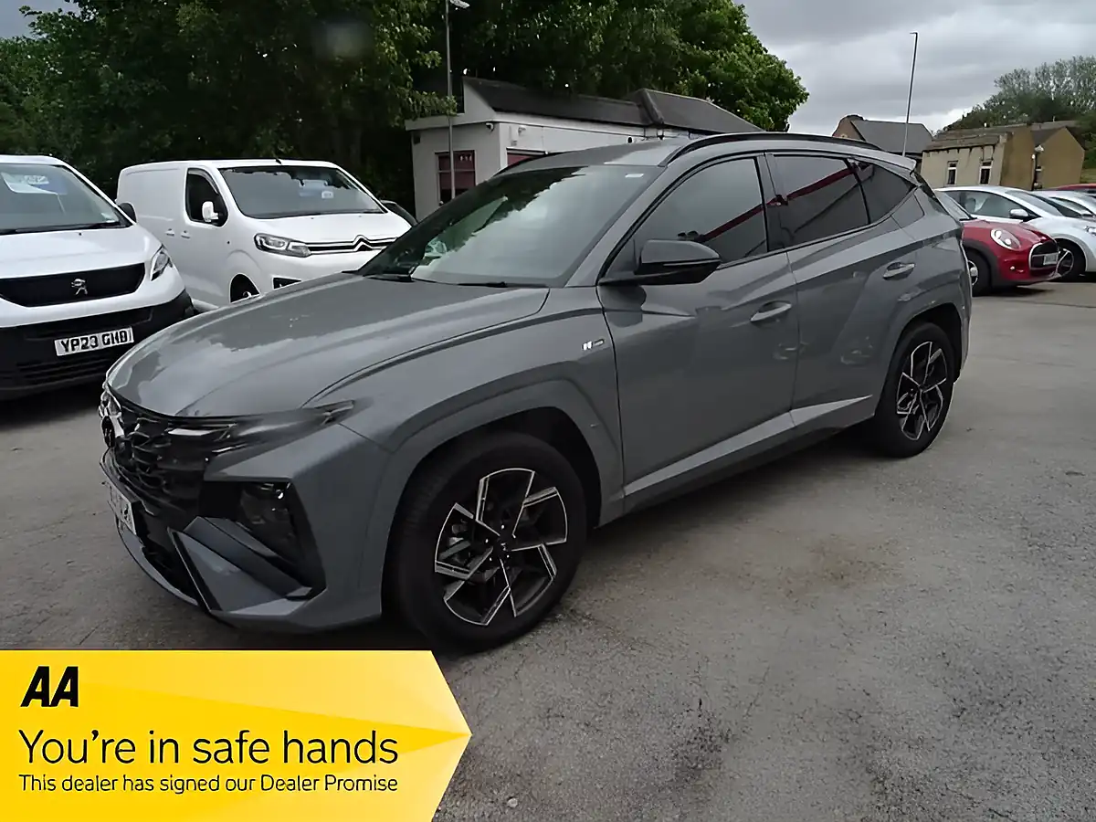 Used 2026 Hyundai Tucson N Line Grey - Front View