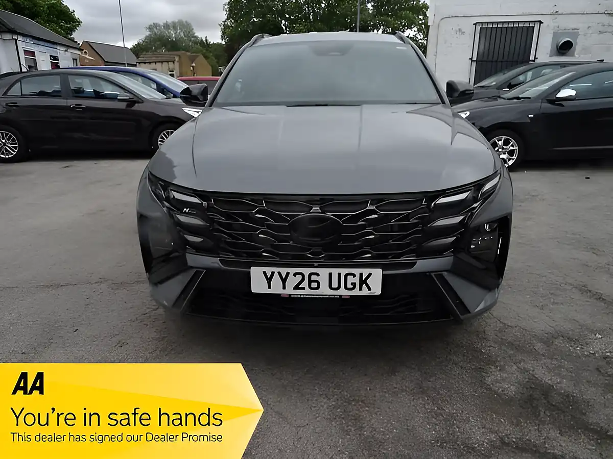 Used 2026 Hyundai Tucson N Line Grey - Interior and Exterior details 2