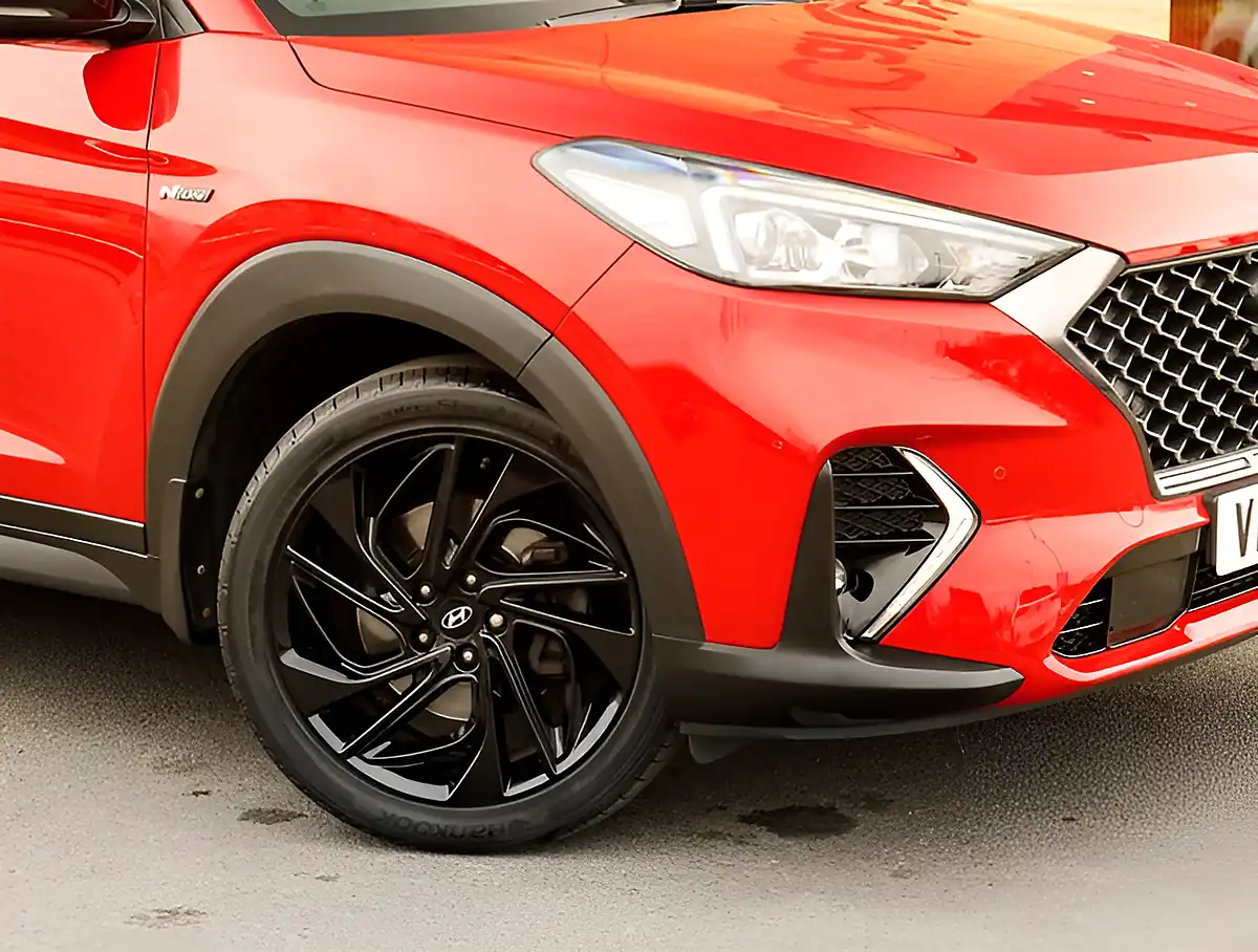 Used 2026 Hyundai Tucson N Line Red - Interior and Exterior details 10