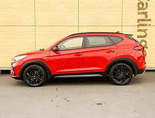 Used 2026 Hyundai Tucson N Line Red - Interior and Exterior details 12