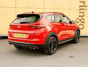 Used 2026 Hyundai Tucson N Line Red - Interior and Exterior details 2