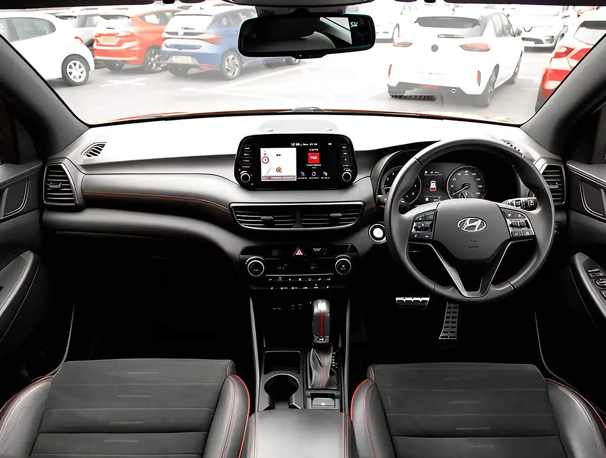Used 2026 Hyundai Tucson N Line Red - Interior and Exterior details 3