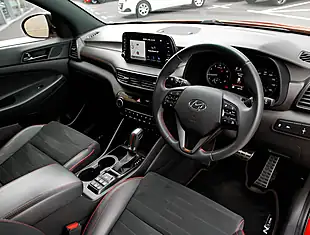 Used 2026 Hyundai Tucson N Line Red - Interior and Exterior details 4
